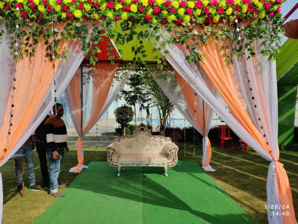 how to personalize your wedding in a marriage garden, garden in indore for marriage, indore best marriage garden